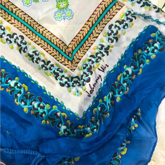 Johnny Was Accessories - Johnny Was Silk Scarf